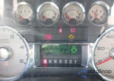 2008 Ford F250 Super Duty из США, поврежденный, VIN 1FTSW21R78EB80625